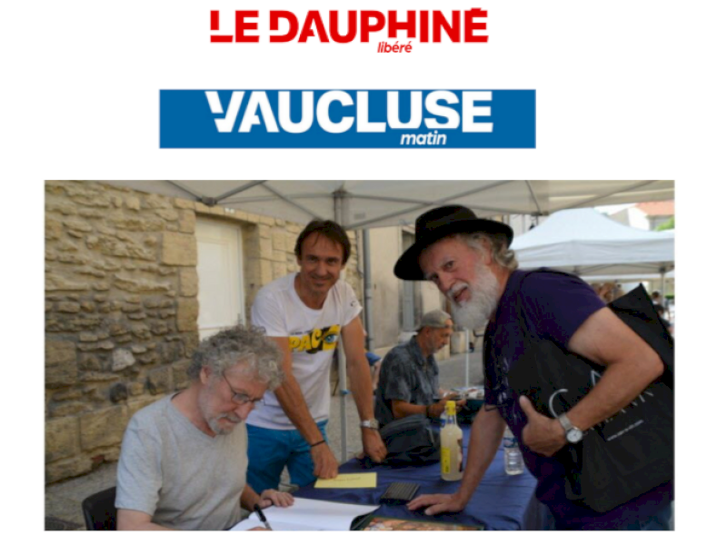 Jean-Louis Laure a illustré le patrimoine castel-papal en BD