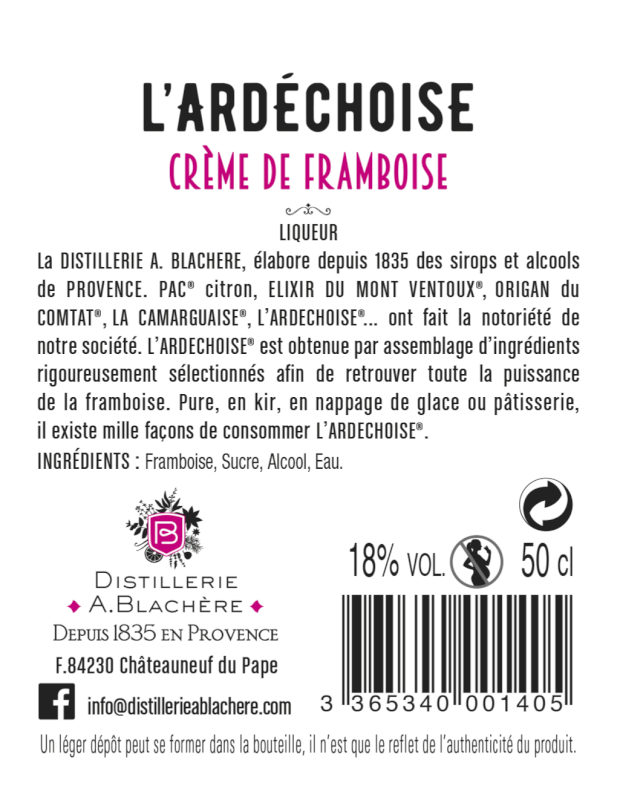 CREME DE FRAMBOISE 