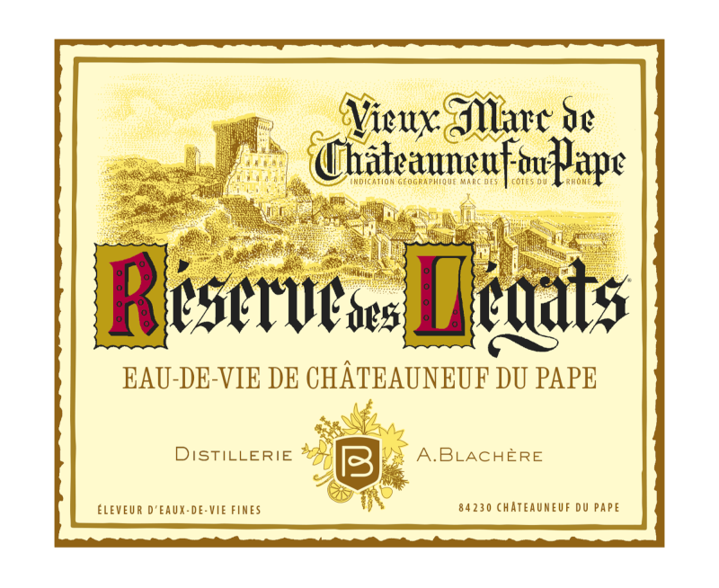 EDV DE MARC DE CHATEAUNEUF DU PAPE hors d'age EDV DE MARC DE CHATEAUNEUF DU PAPE hors d'age