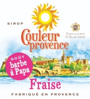 SIROP FRAISE GOUT BARBE A PAPA