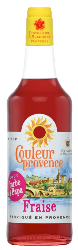 SIROP FRAISE GOUT BARBE A PAPA