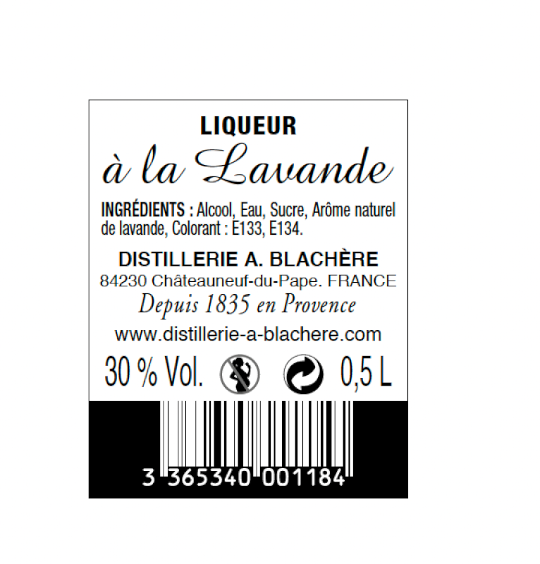 LIQUEUR de LAVANDE 