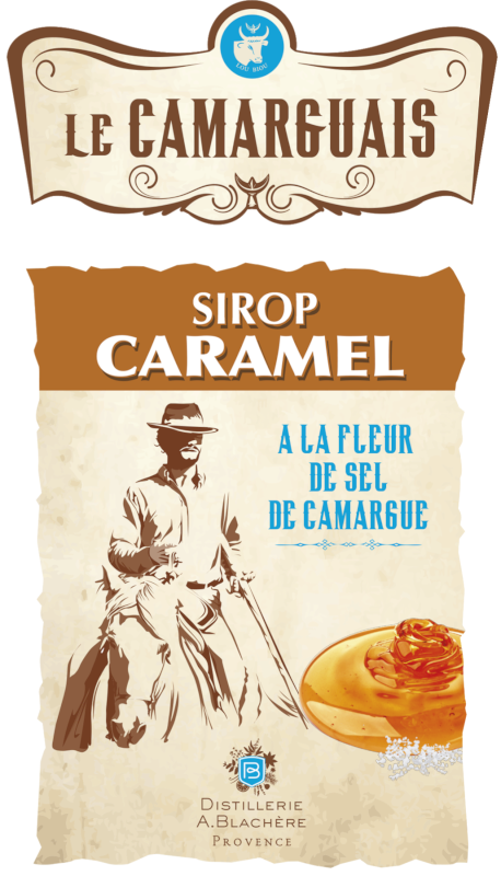 SIROP CARAMEL A LA FLEUR DE SEL DE CAMARGUE